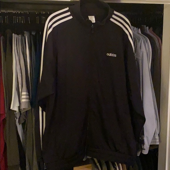 Adidas Black Track Jacket - Picture 1 of 6